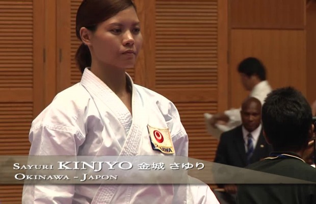 Championne du monde de kata karate Okinawa Championne du monde de kata karate Okinawa