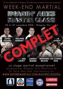 imagin arts masterclass 2016 complet